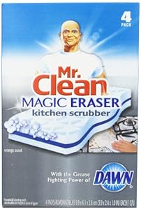 Mr Clean Magic Eraser Kitchen Scrubber 4 Count