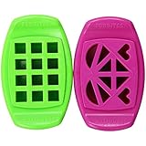 FunBites Shaped Food Cutter Set Green/Pink