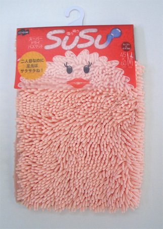 スーパードライバスマットスウスウ 45×60cm ピンク 