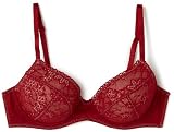On Gossamer Women's Everyday Pretty Hot Contour Bra,Heartthrob,32D