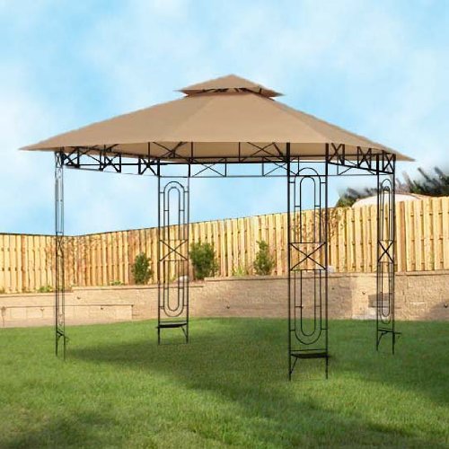 ULTRA GRADE RIPLOCK FABRIC Replacement Canopy for Gardenscape Gazebo