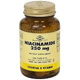 Niacinamide 250 mg, 100 Tablets, Solgar