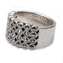 Sterling Silver Band Ring Valentines Day Gifts US Size 7 3/4