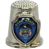 Souvenir Thimble - Utah