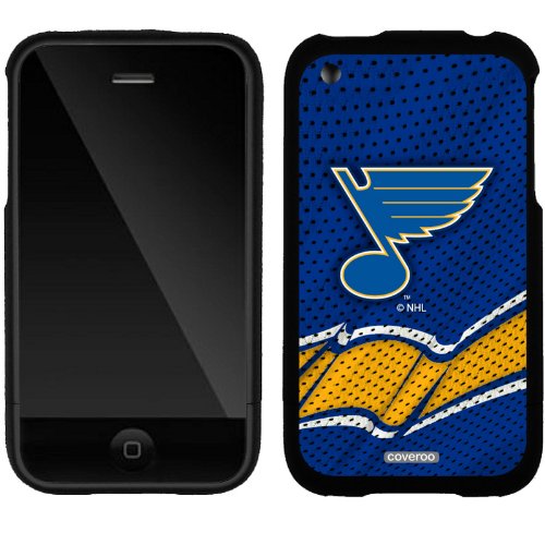 NHL St Louis Blues - Home Jersey design on iPhone 3G/3GS Slider Case by Coveroo