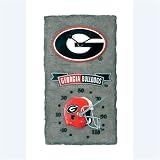Georgia Bulldogs NCAA Clock & Thermometer (18)