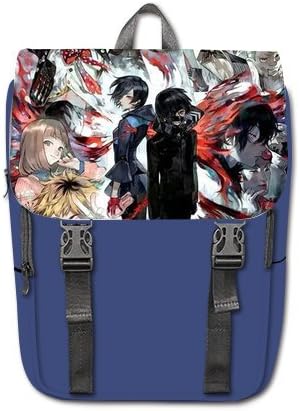 Barandrre Comic Tokyo Ghoul Custom Casual Shoulders Backpack Students School Bag Hiking/Travel Backpack