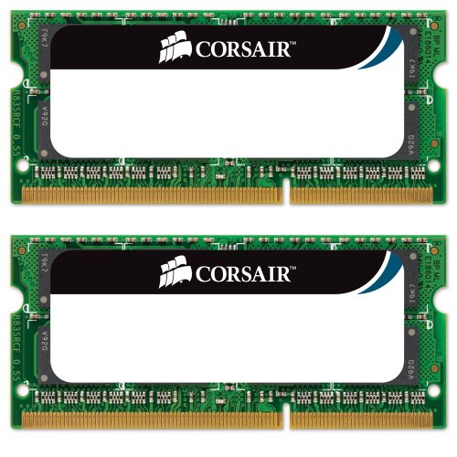 Corsair 8GB (2x 4GB) 1333mhz PC3-10666 204-pin DDR3 SODIMM Laptop Memory Kit CMSO8GX3M2A1333C9