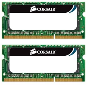 Corsair - CMSO8GX3M2A1333C9 - M�moire RAM - DDR3 SO 1333 - 8 Go COR CL9 Kit2