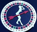 Las Vegas Roulette Wheel Sexy Girl Cool Belt Buckle