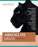 Absolute Java (3rd Edition)
