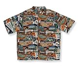 Auburn Tigers Hawaiian Short Sleeve Button Down Shirt