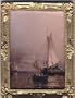Dollhouse Artwork Framed Print of a Famous Painting of a Ship