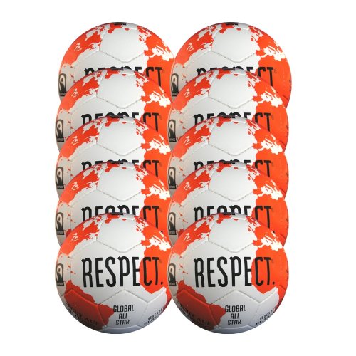 Eco Soccer Ball - Club Size 5 Right to Education Multipack 10