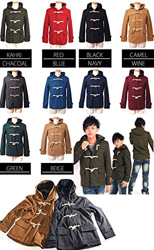 (スペイド) SPADE ダッフルコート メンズ ダッフル ジャケット メルトン【q741】 (XL, ロイヤルブルー)