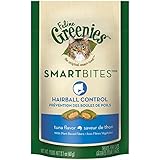 FELINE GREENIES SMARTBITES Hairball Control Treats for Cats Tuna Flavor - 2.1 oz.
