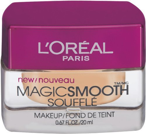 L'Oreal Studio Secrets Professional Magic Smooth Souffle Makeup, Sand Beige (2 pack)
