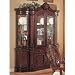 China Cabinet Buffet Hutch Traditional English Style Cherry Finish