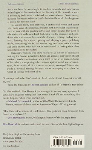 Ideas into Words: Mastering the Craft of Science Writing