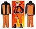Naruto Shippuden Uzumaki Cosplay Costume, taille XXL:(180-185cm,80-90 kg)