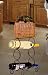 Wine bottle iron holder with personalization