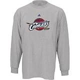 adidas Cleveland Cavaliers Primary Logo Long Sleeve T-Shirt