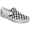 Vans Toddlers Classic Slip On ( sz. 07.0, White/Black Checkerboard )