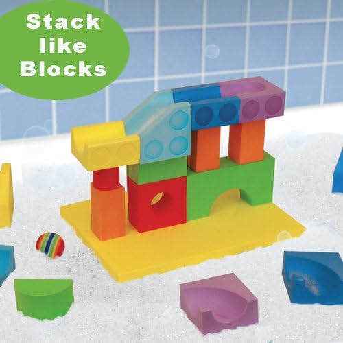 Just Think Toys Bathtime Consruction Building Toy (Super Set)