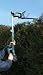 GOOD IDEAS 3in1 CORDLESS HEDGE TRIMMER (611) - Trim the highest hedges fast. 3 cordless cutters in 1, all fully rechargeable.