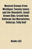 Musical Groups From Michigan: Tommy James and the Shondells, Small Brown Bike, Grand Funk Railroad, the Marvelettes, Debarge, Tally Hall