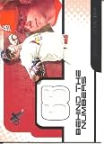 Rick Ankiel 2001 E-X Behind the Numbers Game Jersey Card St. Louis Cardinals