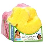 Spongeables Ducky Sponge 4-pk. with Body Wash for Kids