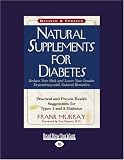 511lf7jQ9YL. SL160  Natural Supplements for Diabetes