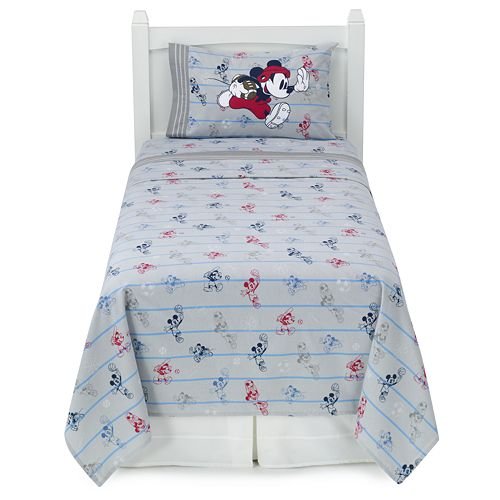 Disney Mickey Mouse Heavyweight Flannel Sheet Set (Twin)