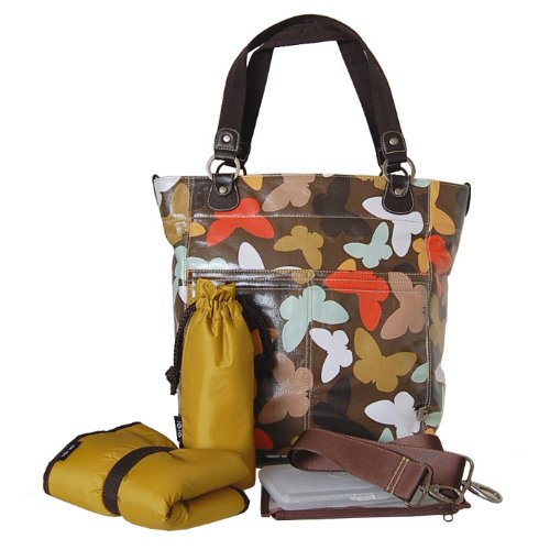 OiOi Butterfly Tote Diaper Bag