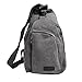 Kalevel Outdoor Travel Crossbody Backpack Casual Chest Bag Men Women (Gray,S)