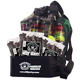 Buffalo Bills Triple Pounder Backpack Gift Cooler (filled with three 1-lb bags of our classic Premium Hickory beef jerky)