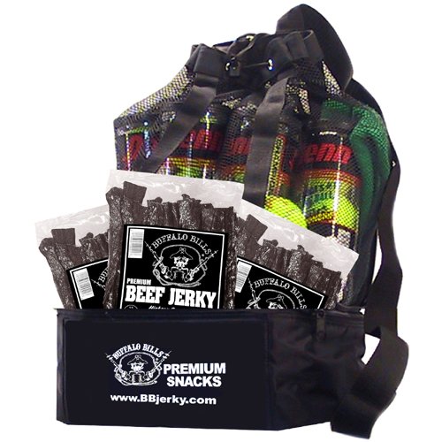 Buffalo Bills Triple Pounder Backpack Gift Cooler (filled with three 1-lb bags of our... by Choo Choo R Snacks, Inc.
