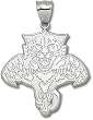 Florida Panthers Cat Logo Giant Charm/Pendant -Choose from 14K/10K, Stainless Steel or Gold Plated