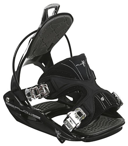 Flow The Five 08 Men's Hard Snowboard Bindings   Black