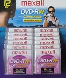 Cheap Maxell DVD-RW 8cm - 12pk