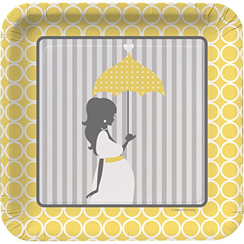 Mod Baby Shower Luncheon Plate 7