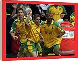 Box Canvas Print of Norwich City v Wolverhampton Wanderers Football from Mirror Photos