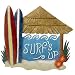 Mini Sign 3D - Surfs Up by Regal Art #F145
