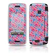 Skully Blue Design Protective Skin Decal Sticker for LG Voyager VX10K VX10000 Cell Phone