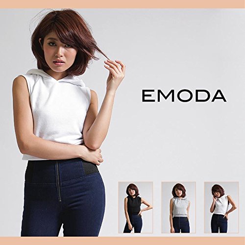 【EMODA(エモダ)】ノースリーブショートパーカー