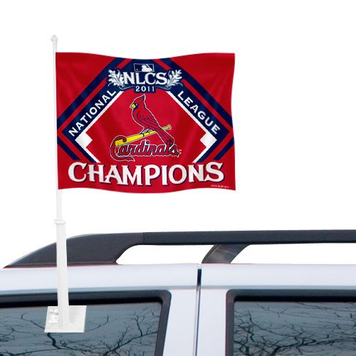 St. Louis Cardinals 2011 National League Champions Car Flag ()