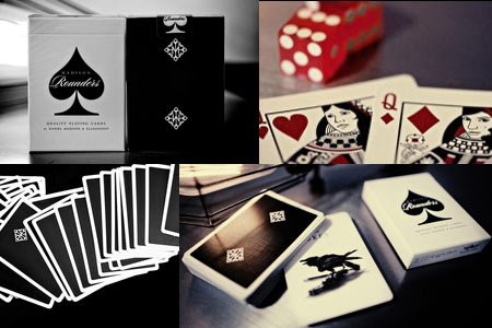 Rounders Playing Cards Deck by Daniel Madison and Ellusionist [Black Backs]