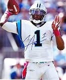 Cam Newton signed autographed 8 x 10 photo Carolina Panthers
