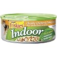 Friskies Indoor Cat Food, Chunky Chicken & Turkey Casserole with Brown Rice & Garden Greens, 5.5-Ounce Cans (Pack of 24)